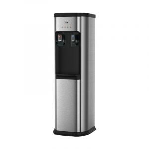 TCL Stand Water Dispenser 2 Spigot HotCold, Top Loading, BlackSteel - TY-LYR98