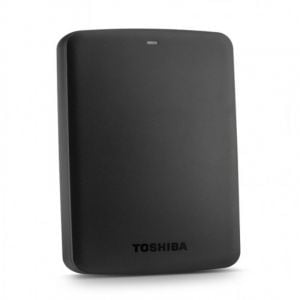 Toshiba Canvio Stor.E Basic, Portable Hard Disk Drive, 2 TB, Black