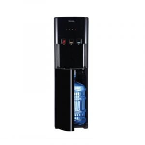 Toshiba Stand Water Dispenser HotColdNormal, Bottom Loading, Black - RWF-W1615BU(K)