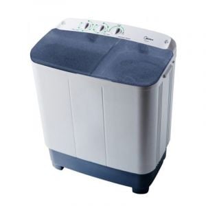 Midea Washing Machine, Twin Tub, 5 Kg, Dryer 3 Kg, White - TW50-257