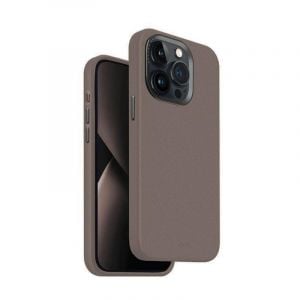 Uniq Hybrid iPhone 15 Pro Max Magclick Charging Case Lyden, Flint Grey - 8886463685822