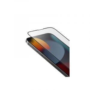 حماية يونيك اوبتكس زجاجي لجوال ايفون 14 برو ماكس | الصندوق الأسود
