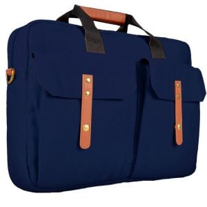  لافنتو حقيبة يد للاب توب مقاس 15.6 بوصة تصميم فرنسي - ازرق-  BG-27-7