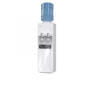 Waco Stand Water Dispenser, 2 Spigots, Hot/Cold, White | blackbox