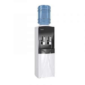 Waco Water Stand Dispenser Hot & Cold, 2 Spigots, Black ,Korea - W2-150