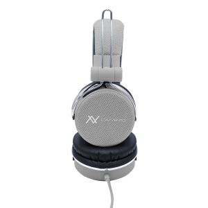 L'avvento Headphone Stereo Golden plug and High - Gray-HP-06-A