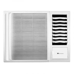 White Westinghouse window air conditioner 17800 units | Black Box