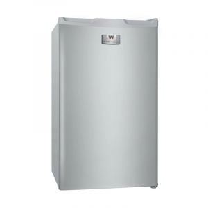 White Westinghouse Refrigerator Single Door 91L, 3.2 FT, Silver - WWMR9KS92
