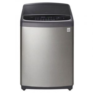 LG Washing Machine Top Load , 19 kg, Turbo Wash 3D, Korea, WiFi , Steam, Silver Steel - WTS19HHMK1
